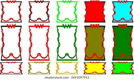 Eine Sammlung von Rahmenmodellen in allen Dimensionen.