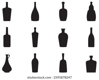 A collection of bottles design