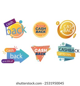 Collection of brush stroke sale, stickers and tags banners, sales label collection suitable for design promotion media
