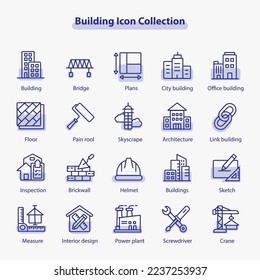 Plantilla de vectores de iconos de creación de colecciones 