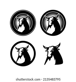 collection of bull images in vector format 