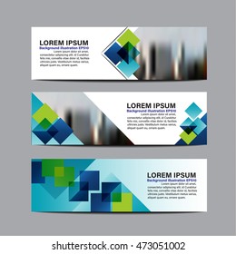 Collection  business banner set vector design background template. layout design for website. cover header horizontal