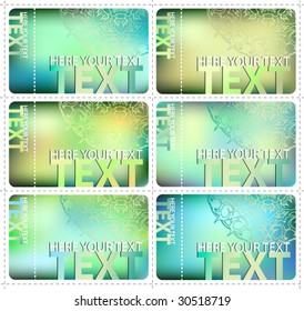Collection business cards