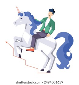 Collection of Business Flat Illustrations 

