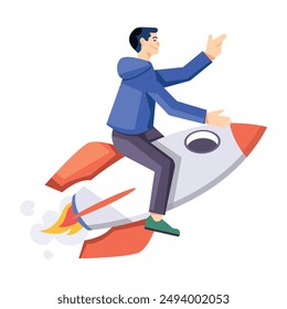 Collection of Business Flat Illustrations 

