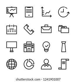 Collection of business icon set. suitable for marketing, finance, and other related business