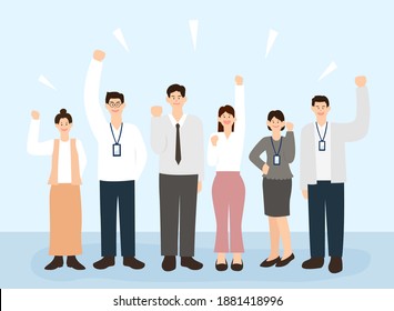 Collection of Business Person Illustrations 