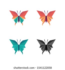 Collection of Butterfly Vector Icons