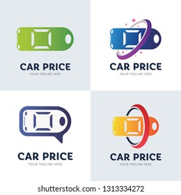 Collection Of Car Price Logo Set Design Template Inspiration