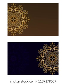 Collection card with relax mandala design. For mobile website, posters, online shopping, promotional material