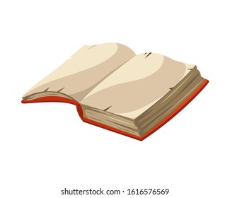 Collection of cartoon books for game design. Magic book of spells, old fairytale book of witchcraft.