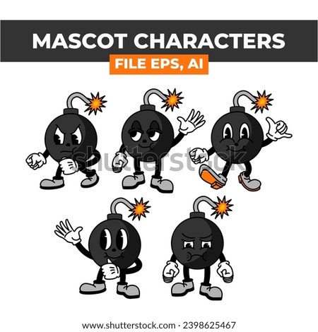 A collection of cartoon characters displaying various emotions. Perfect for adding personality to presentations, websites, children's books, and social media posts.