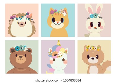 The collection character animal
