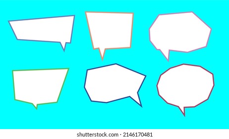 collection of chat pop ups for comics and more.