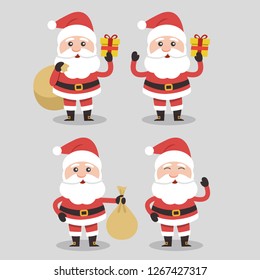 Collection of Christmas Santa Claus