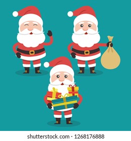 Collection of Christmas Santa Claus