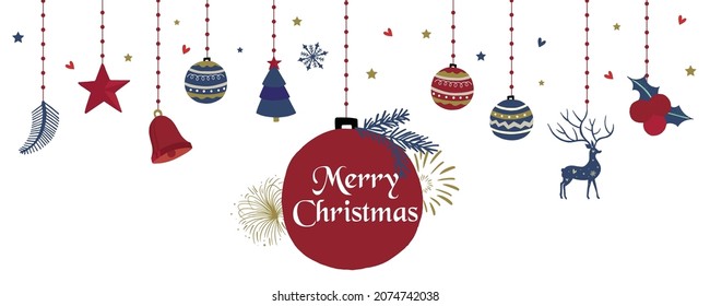 Collection of chritsmas background set with deer,firework,tree
