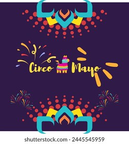 A collection of Cinco de Mayo greetings in the form of simple, aesthetic illustrations and containing several icons. You can see the article entitled Cinco de Mayo which is very beautiful and charming