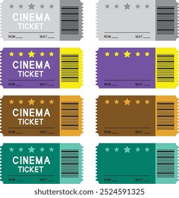 A Collection of Cinema Tickets