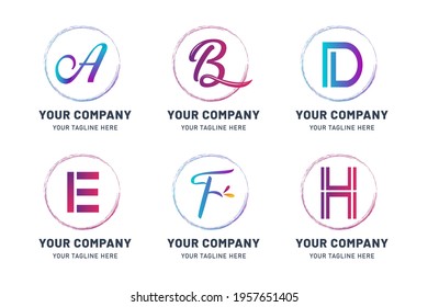 Collection of Circle Logo Templates