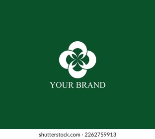 A collection of circle shapes that form a flower in the middle