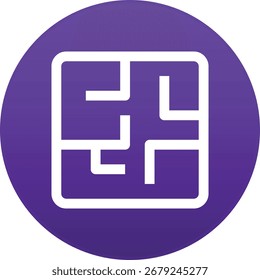 Uma coleção de ícones limpos e modernos que representam vários aspectos de planejamento residencial, arquitetura e imobiliário, adequados para aplicações digitais e de impressão.
