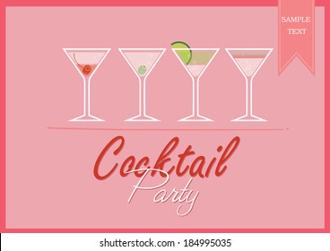 Collection of cocktails