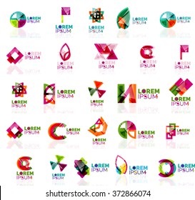 S Letter Logo Collection Vector Abstract Stock Vector (Royalty Free ...