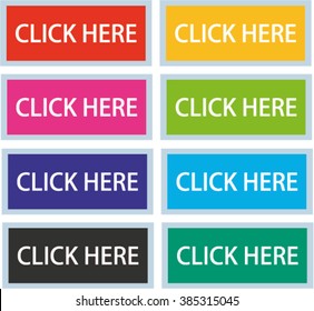 Collection of colorful 'Click Here' Buttons