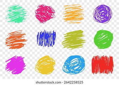 Une collection de gribouillages colorés et divers dans diverses formes et motifs. Ces dessins sont adaptés à des fins artistiques ou décoratives, mettant en évidence la créativité et l'originalité