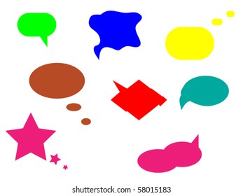 Collection of Colorful Speech