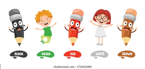 Collection Of Colors For Children Education