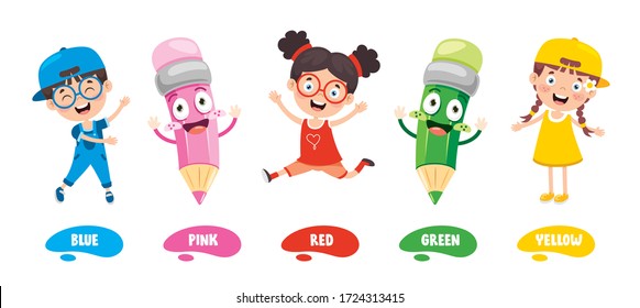 Collection Of Colors For Children Education