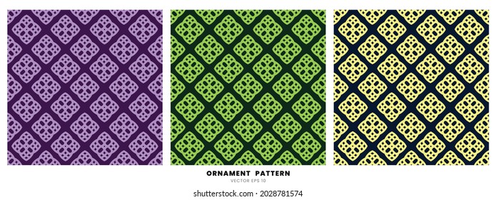 A Collection of Colors, Patterns, Abstract Ornaments, Lines, and Shapes, with Color Variations, Can be Used for Background Design Templates to T-shirt Patterns.