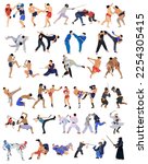 Collection of combat sport. Gatka, vovinam, sorro wrestling, silambam, pradal serey, kurash, schwingen, huyen langlon, arnis escrima, kalaripayattu.