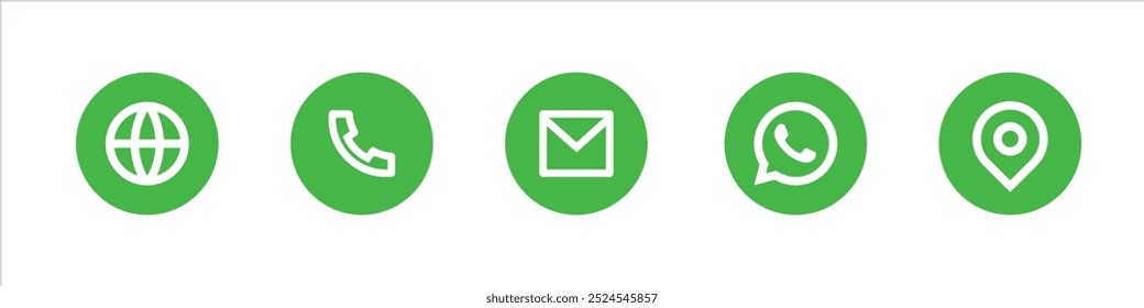 Collection of Contacts Icon Variations