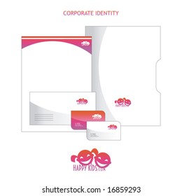 collection of corporate identity businnes card templates
