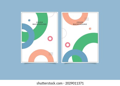 A collection of cover background templates for presentations, corporate cover documents, corporate, with a modern minimalist style that is very elegant.vector illustration eps10