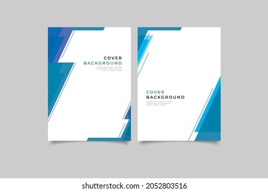 A collection of cover background templates for presentations, corporate cover documents, corporate, with a modern minimalist style that is very elegant,geometric memphis design.vector illustration