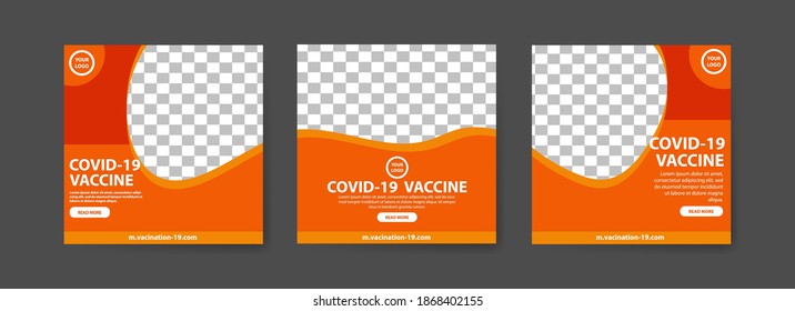 Collection of covid-19 vaccine social media posts. vaccine for covid-19. for the socialization of the covid-19 virus vaccination.