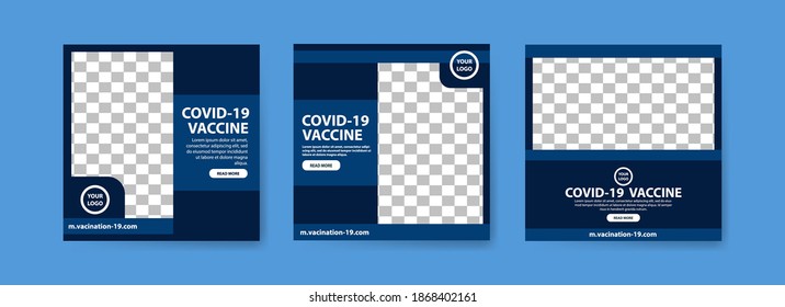 Collection of covid-19 vaccine social media posts. vaccine for covid-19. for the socialization of the covid-19 virus vaccination.