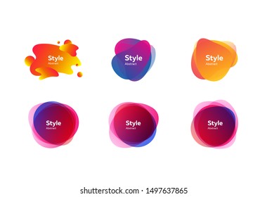 Collection of creative art objects. Vector illustration. Can be used for advertising, marketing, presentation