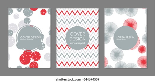 Collection of creative artistic cards. Beautiful backgrounds. Applicable for banner, poster, card, cover, invitation, placard, brochure. Vector.
