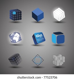 Collection Of Cube Designs