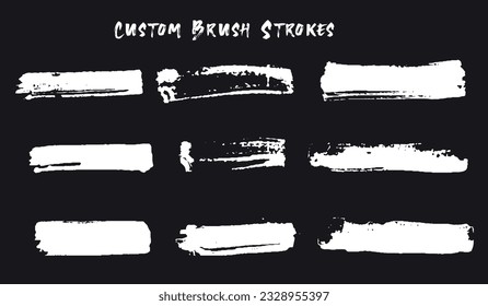 Collection of custom Brush Strokes