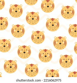 Collection of cute animal patterns suitable for textile design