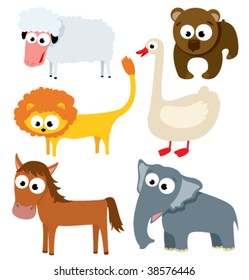 collection of cute animals. Part 2