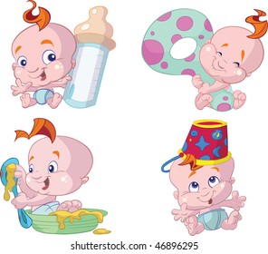 collection of cute baby's