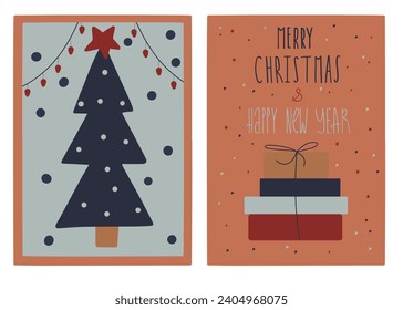 Collection of cute cards for celebration