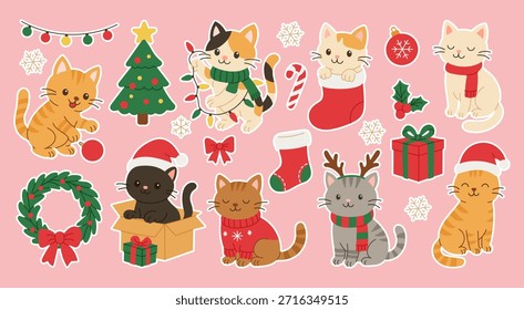 A collection cute cats